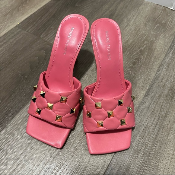 Marc Fisher Dacorin Pink Heels - Picture 2 of 11